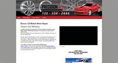Desktop Screenshot of precisionalloyllc.com